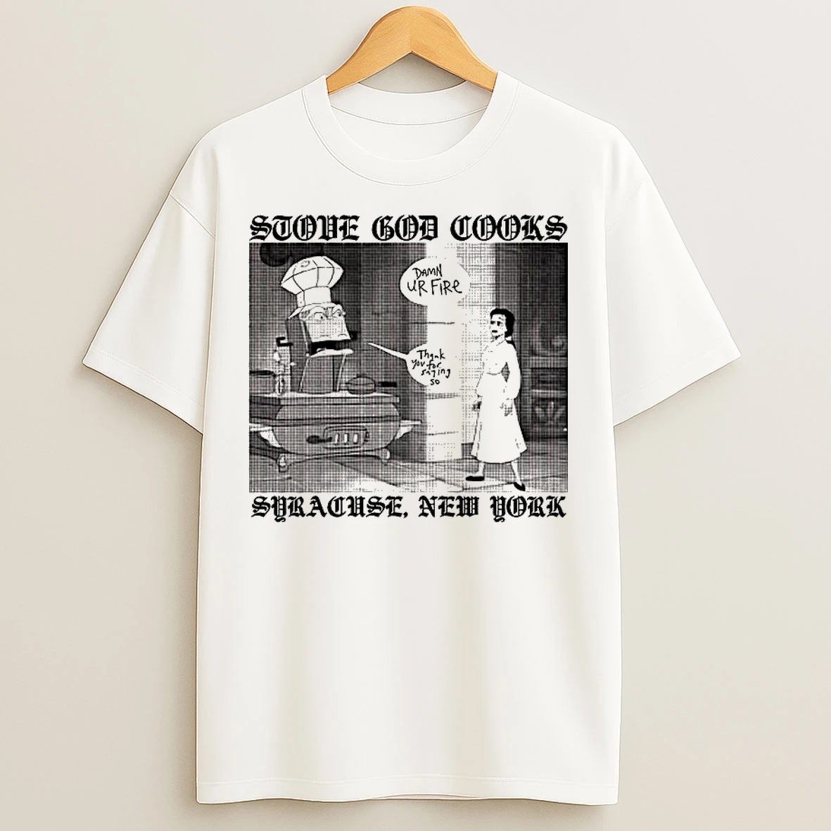 Classic Stove God Cooks T Shirts