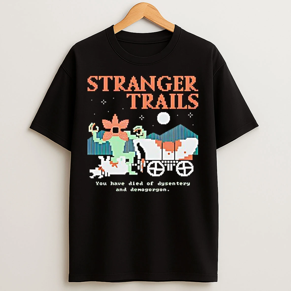 Classic Stranger Trails Lego Gaphic T Shirts