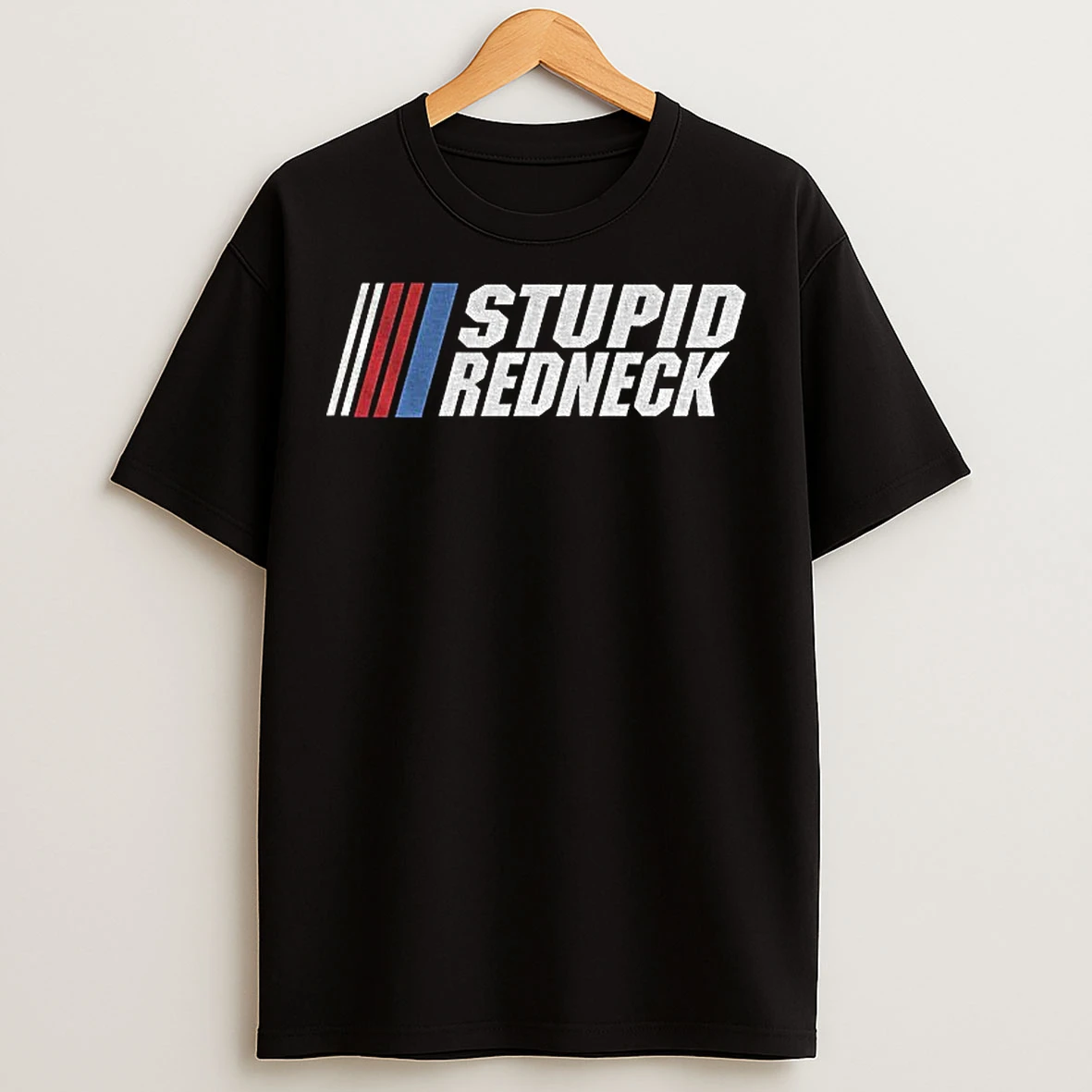 Classic Stupid Redneck Nascar 57 Club Logo T Shirts