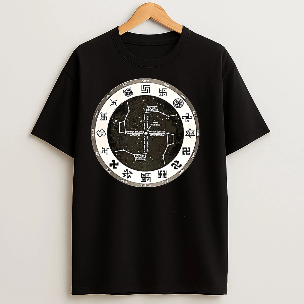 Classic Swastika X Big Dipper T Shirts