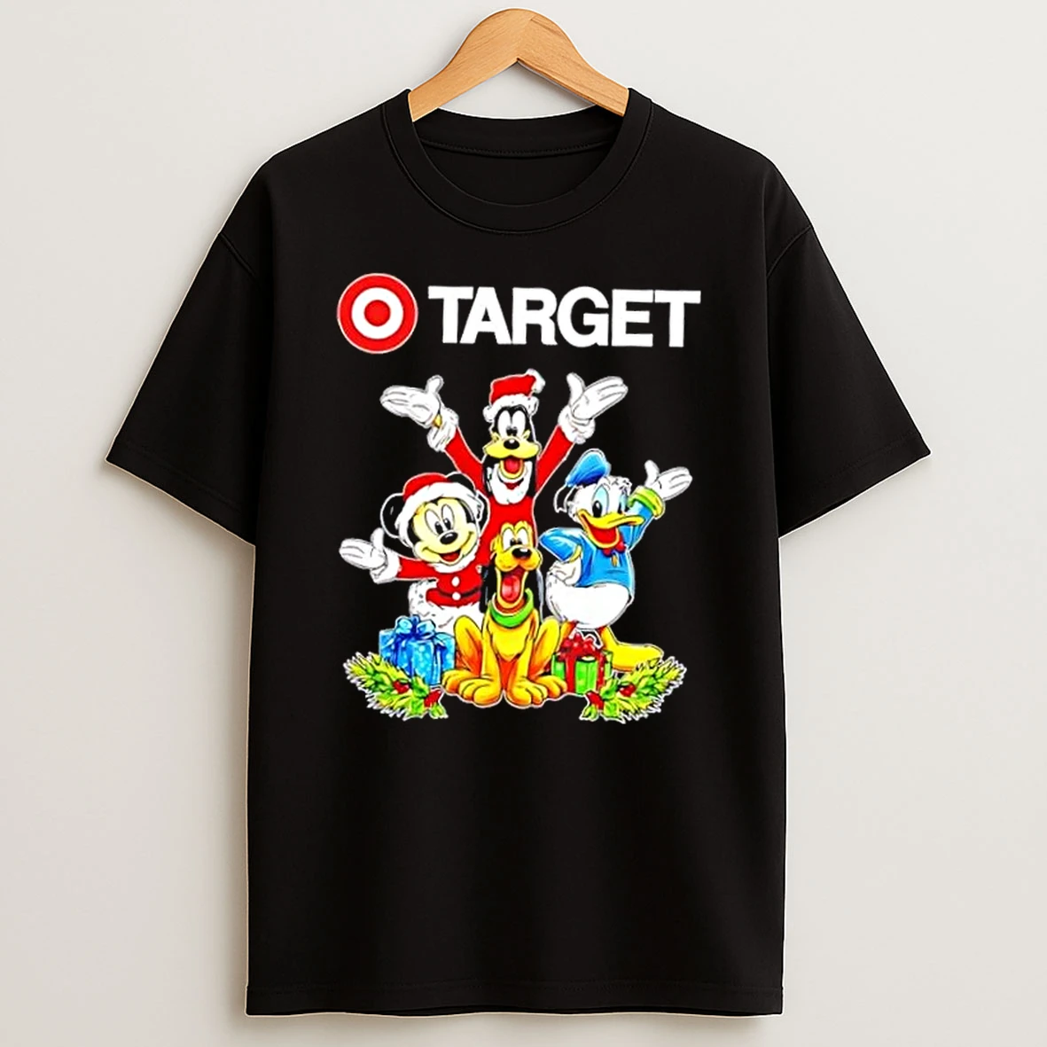 Classic Target X Team Mickey Merry Christmas T Shirts