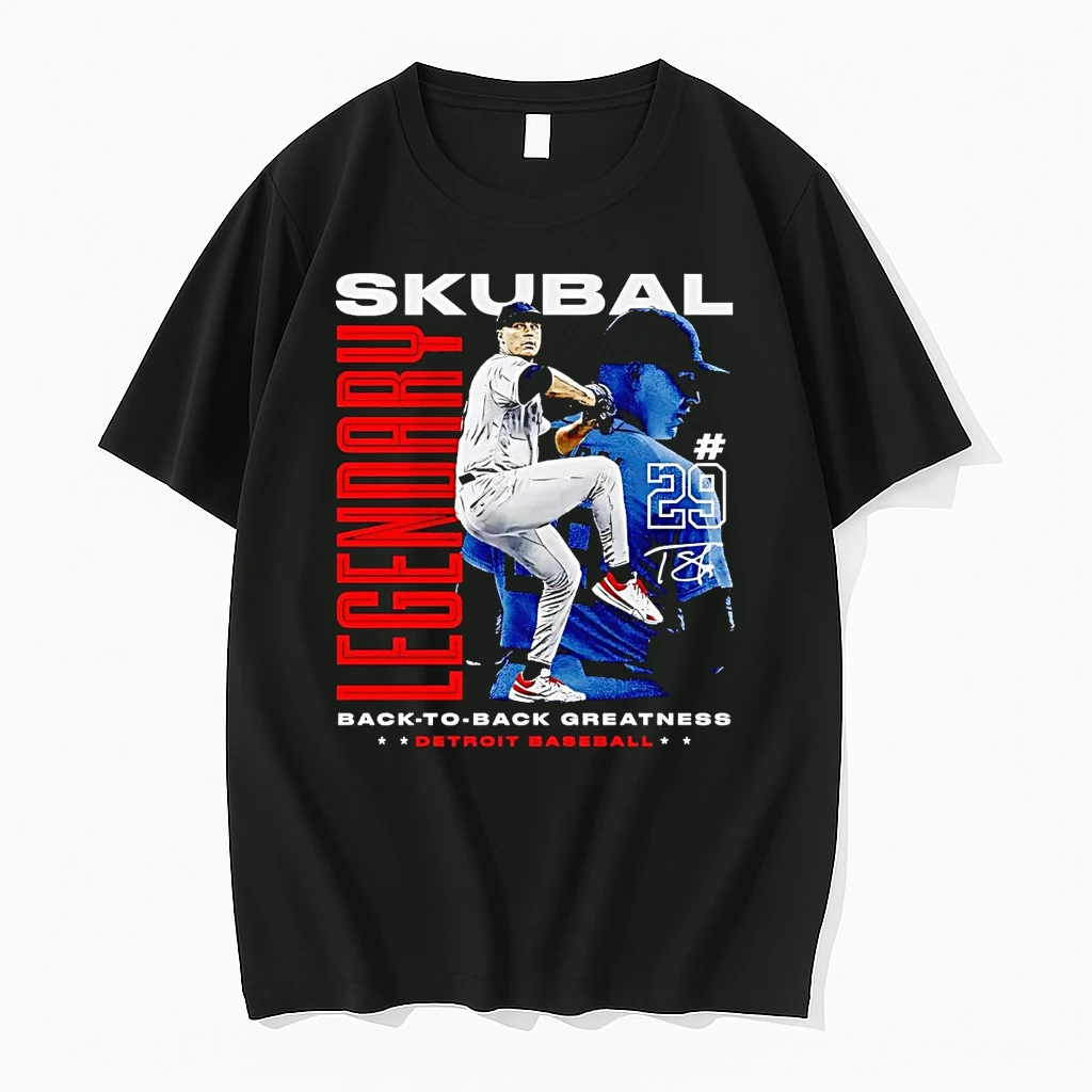 Classic Tarik Skubal Legendary Back To Back Greatness T Shirts