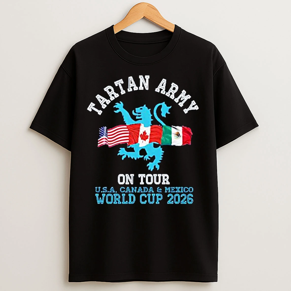 Classic Tartan Army On Tour Scotland World Cup 2026 Ornaments T Shirts