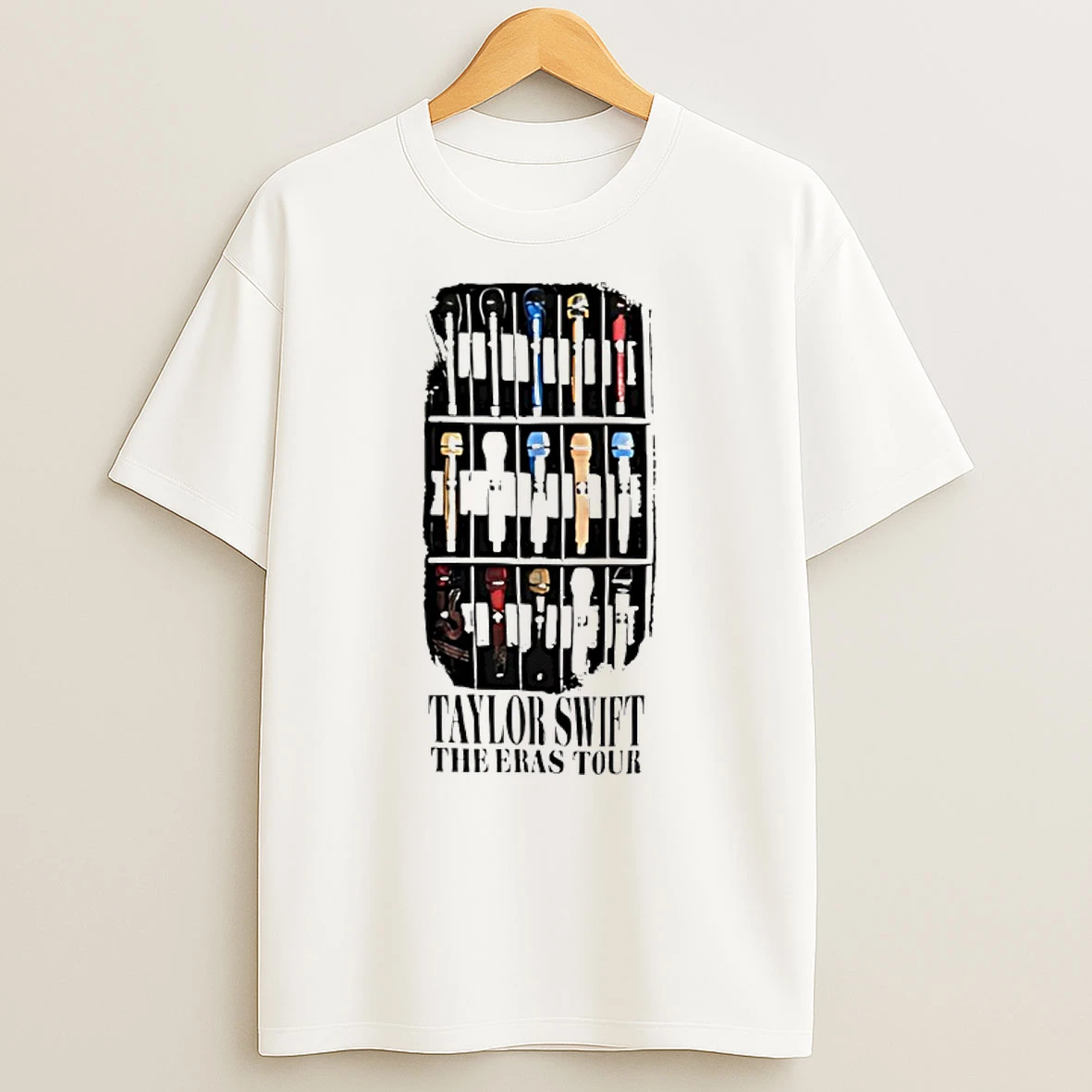 Classic Taylor The Eras Tour Microphone Set T Shirts