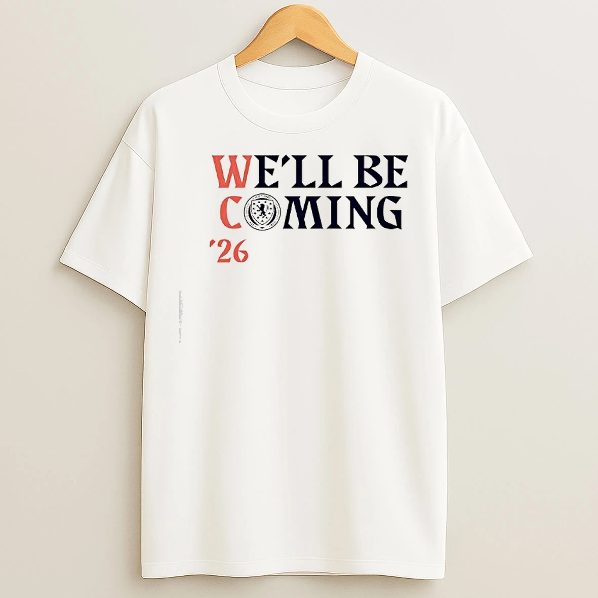 Classic Team Scotland Well Be Coming Qualification T Shirts