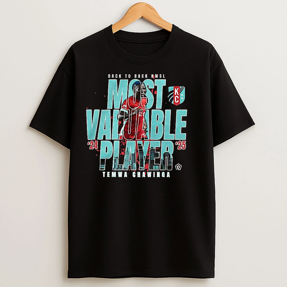 Classic Temwa Chawinga 2025 Mvp Back To Back Nwsl Most Valuable Player T Shirts