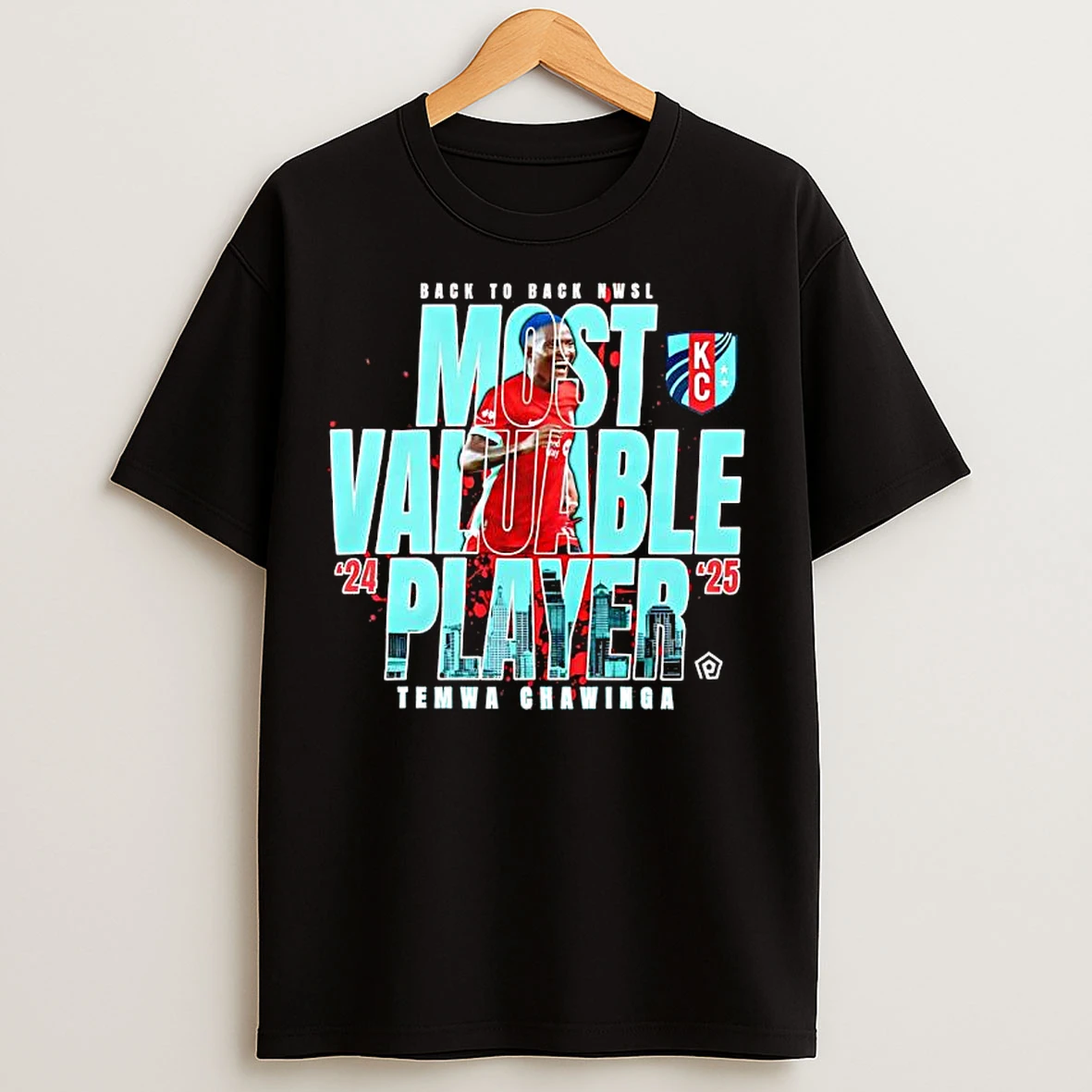 Classic Temwa Chawinga Back To Back Nwsl Mvp T Shirts