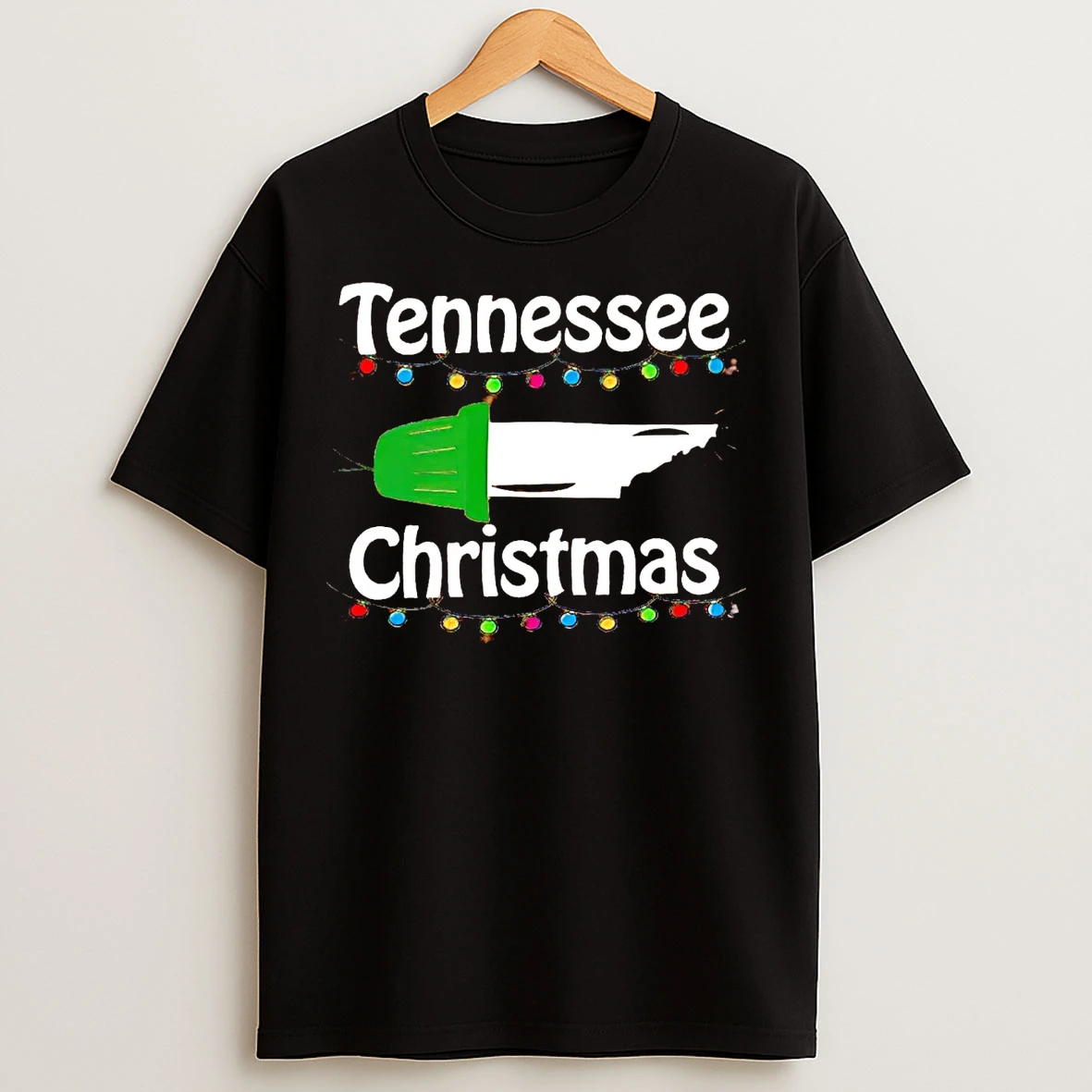 Classic Tennessee Christmas Lights T Shirts
