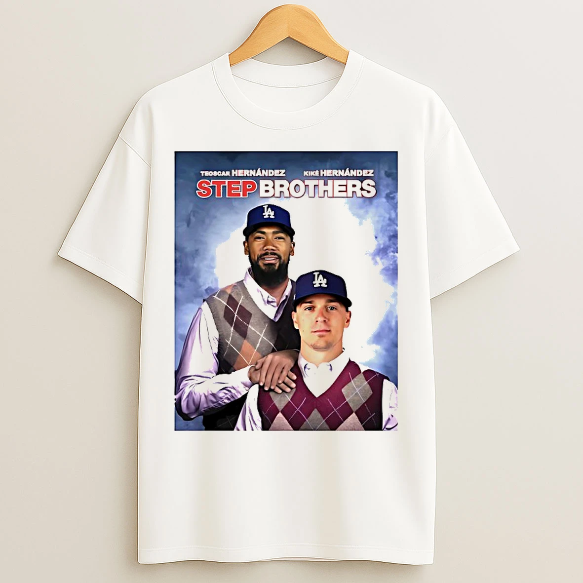 Classic Teoscar Hernandez And Kike Hernandez Step Brothers T Shirts