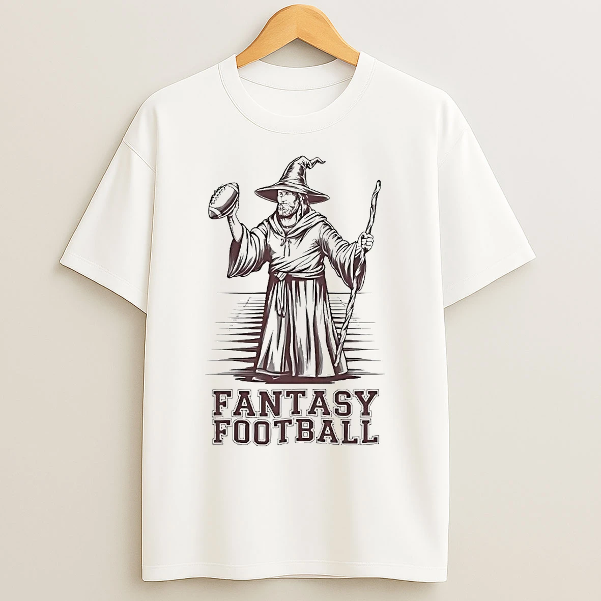 Classic Terrel Bernard Fantasy Football Wizard T Shirts