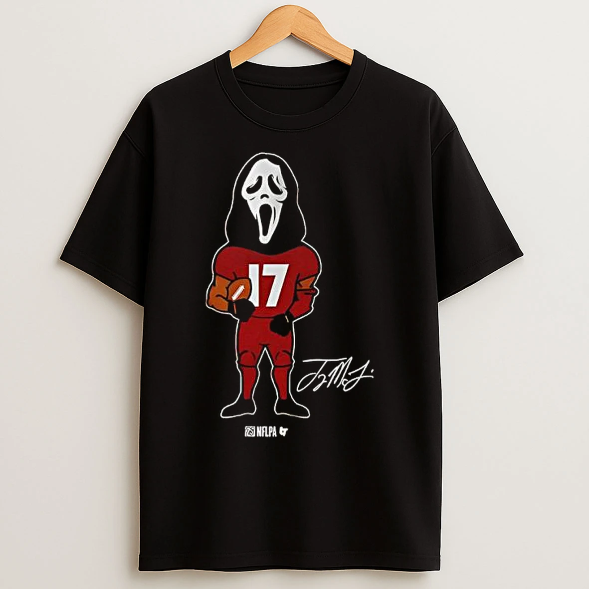 Classic Terry Mclaurin Washington Commanders Scary Terry Mask T Shirts