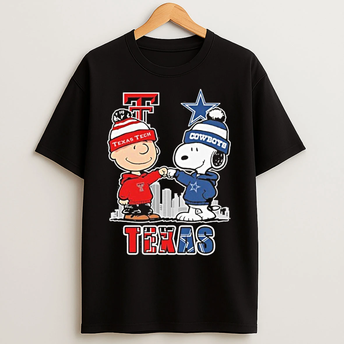 Classic Texas Brown X Snoopy City T Shirts