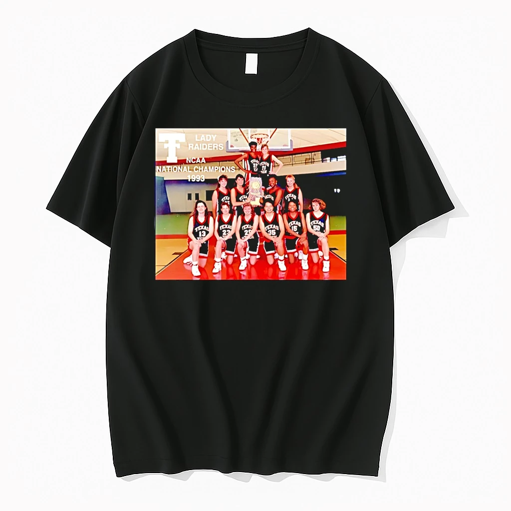 Classic Texas Tech Lady Raiders National Champions 1993 T Shirts