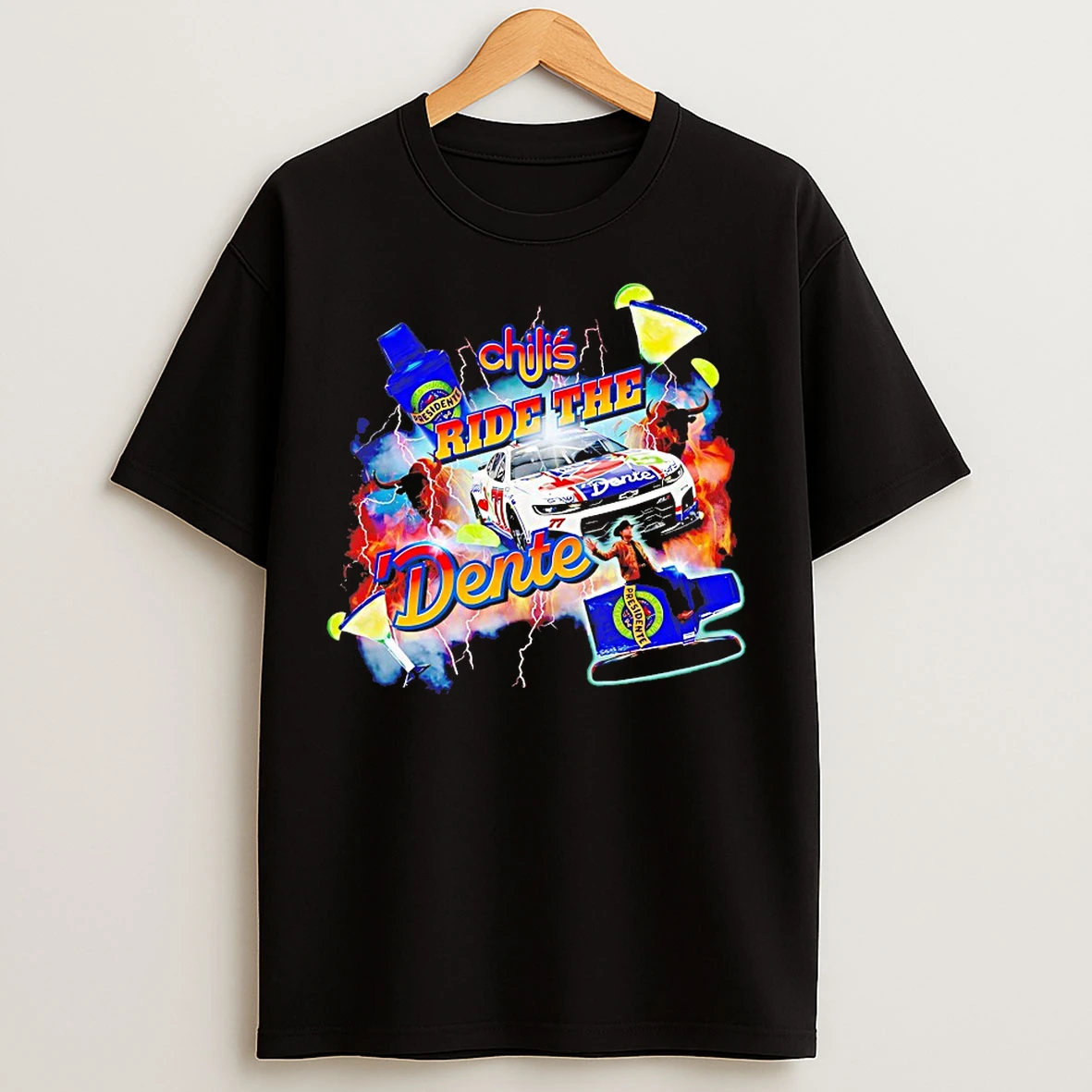 Classic The Chilis Ride The Dente Race T Shirts