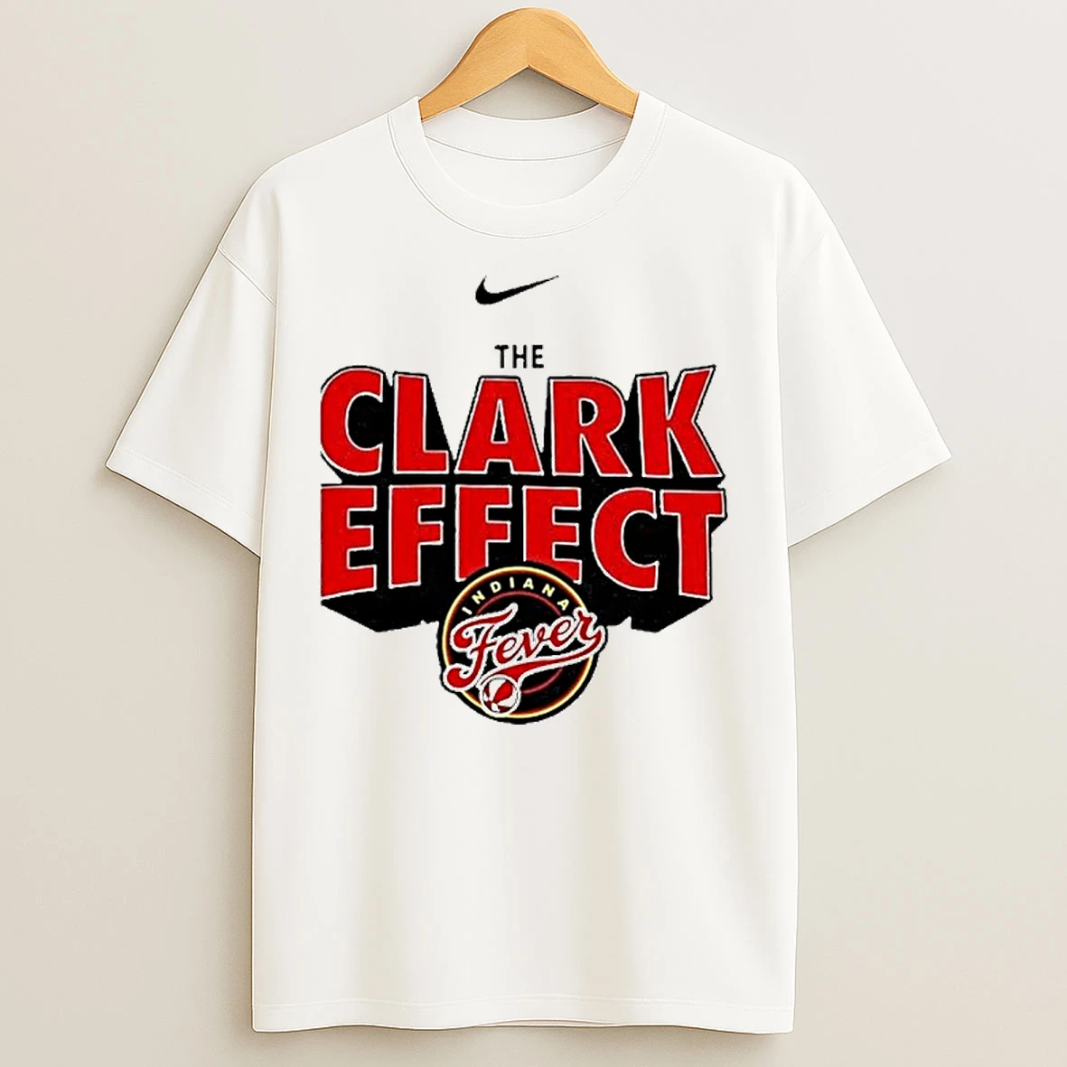 Classic The Clark Effect Caitlin Clark Indiana Fever Basketball Logo T Shirts