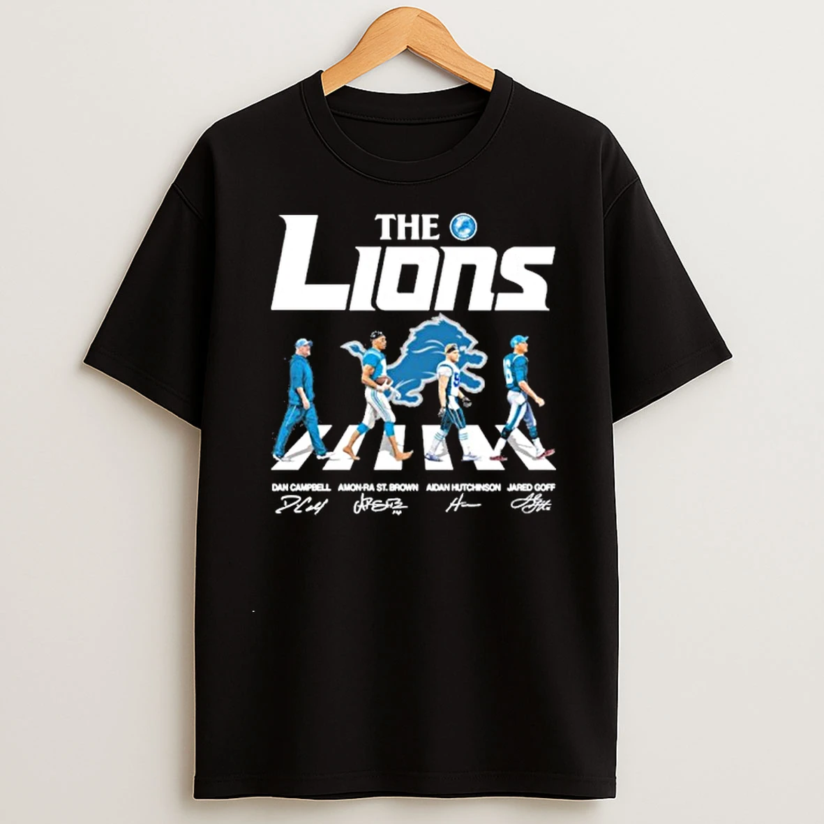 Classic The Detroti Lions Abbey Road 2025 T Shirts