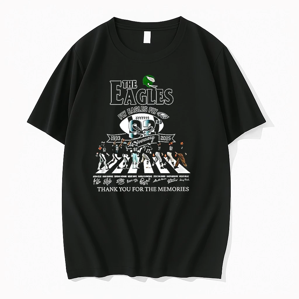 Classic The Eagles Fly Eagles Fly Thank You For The Memories Signature T Shirts