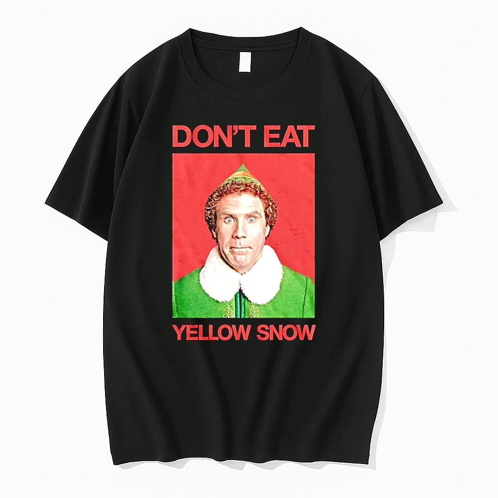 Classic The Elf Dont Eat Yellow Snow Christmas 2025 T Shirts