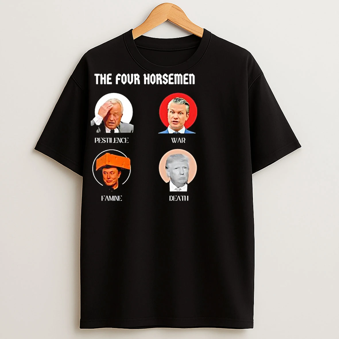 Classic The Four Horsemen Donald Trump Death T Shirts