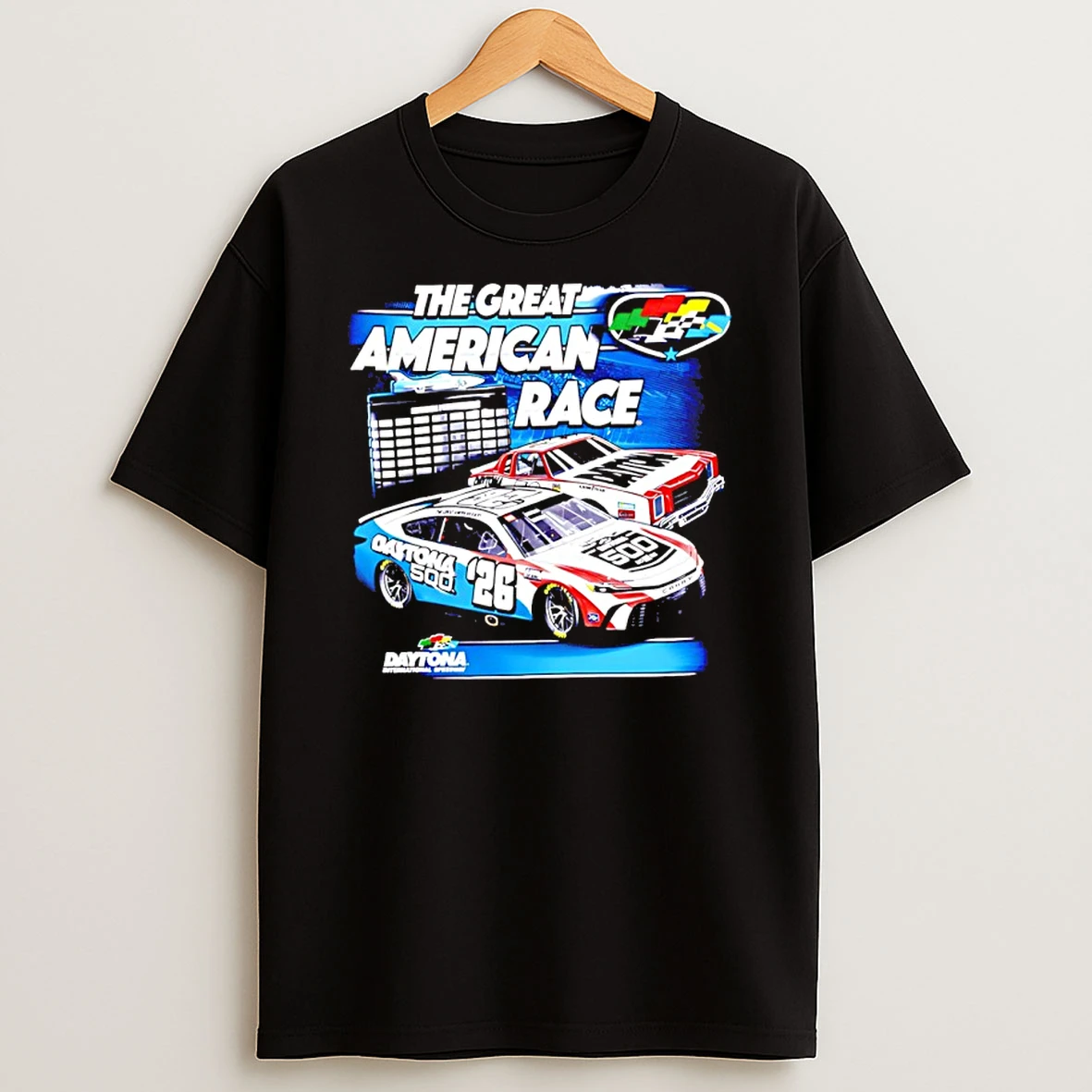 Classic The Great American Race 2026 Daytona 500 Past Champions T Shirts