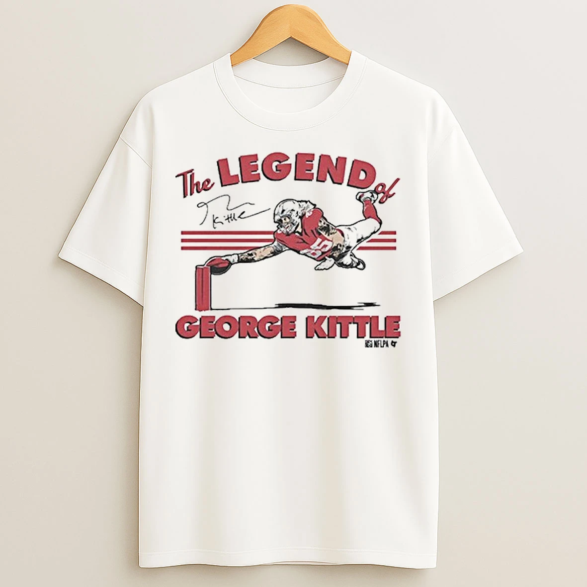 Classic The Legend Of George Kittle T Shirts