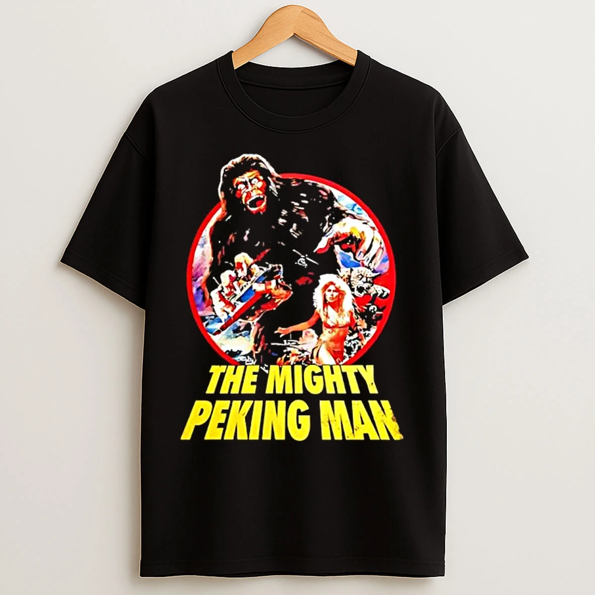 Classic The Mighty Peking Man Bigfoot Graphic T Shirts