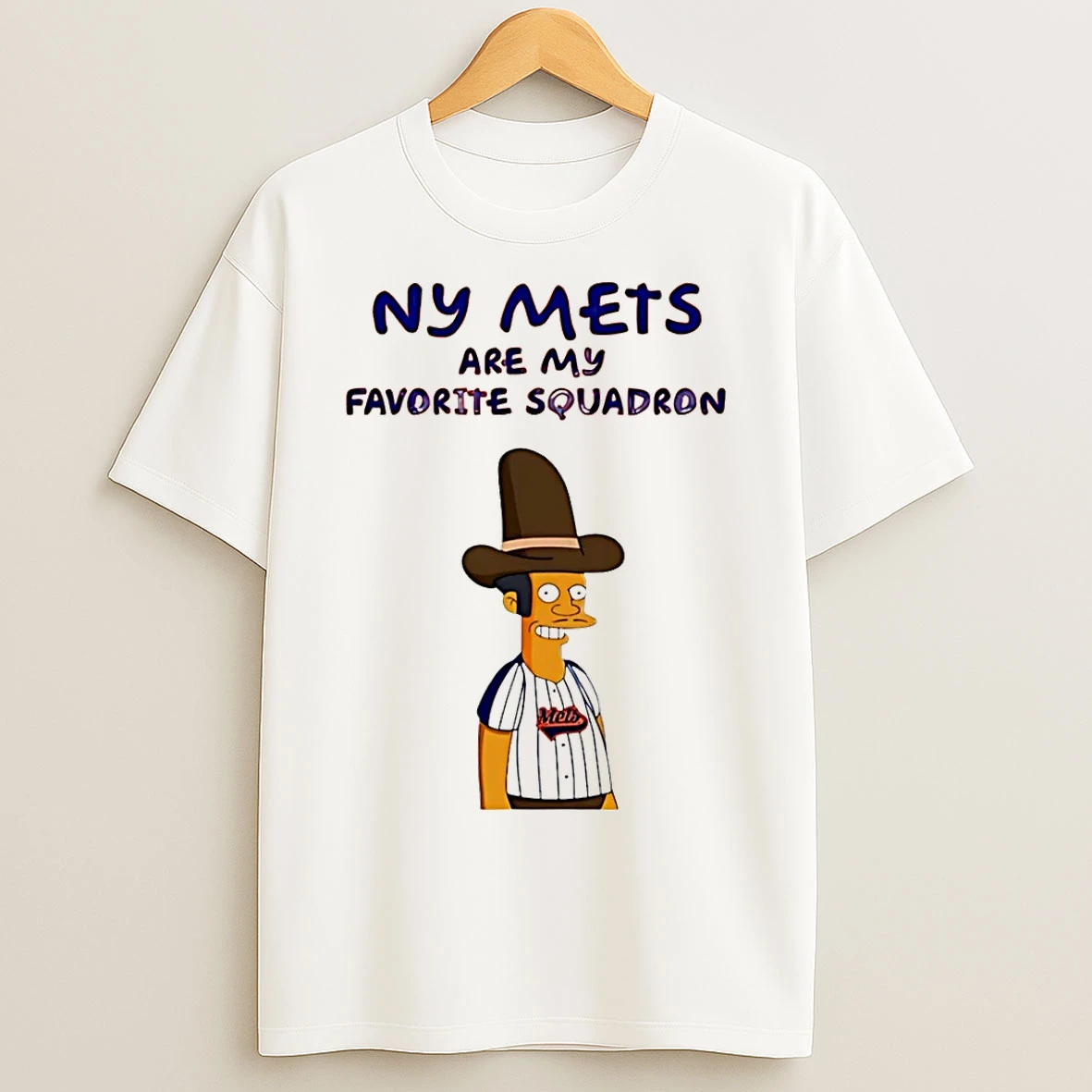 Classic The Simpsons Ny Mets Are My Favorite Squadron T Shirts