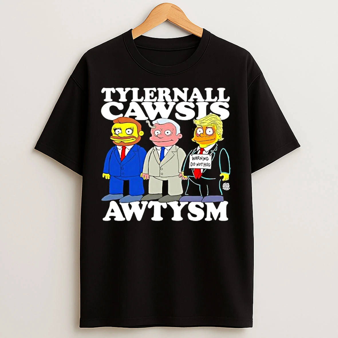 Classic The Simpsons Tylernall Cawsis Awt Ysm T Shirts