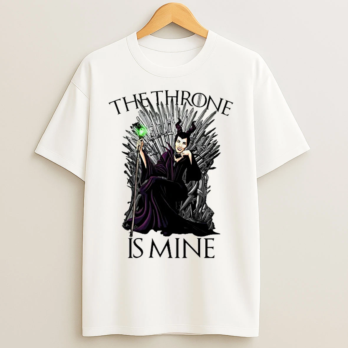 Classic The Throne Is Mine Maleficent Game Of Thrones T Shirts