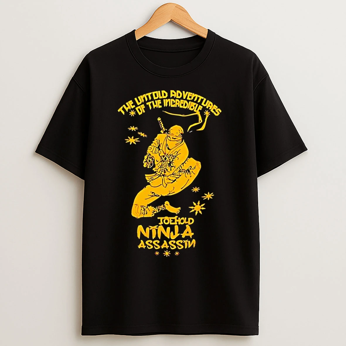 Classic The Untold Adventures Of The Incredible Toe Hold Ninja Assassin T Shirts