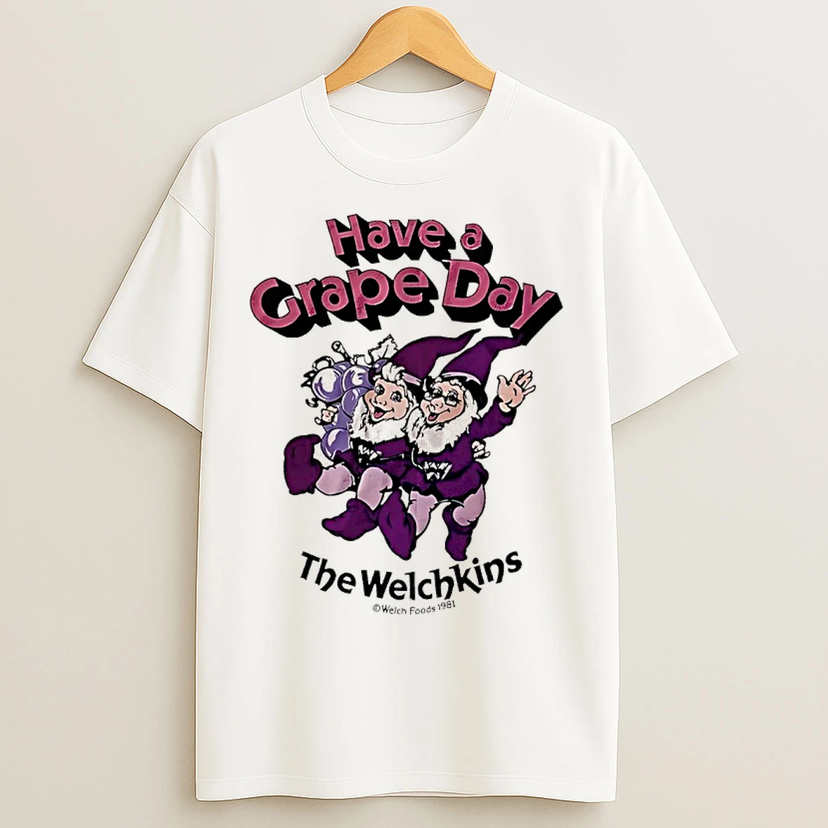 Classic The Welchkins Have A Grape Day T Shirts
