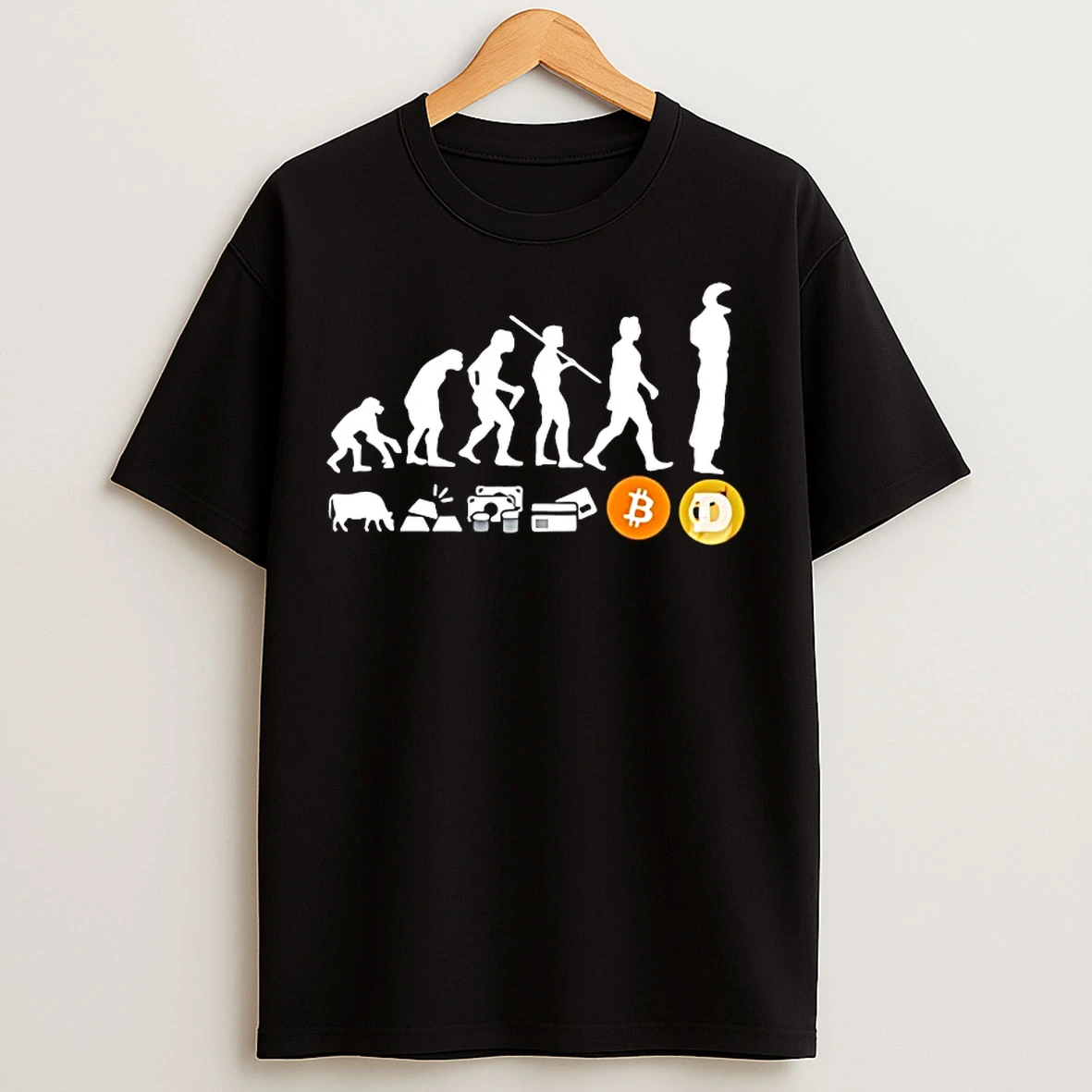 Classic The Evolution Of Money T Shirts