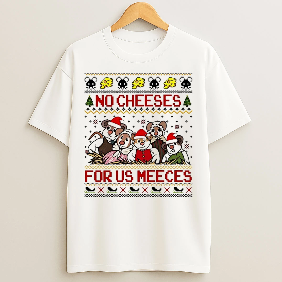 Classic The Muppets Christmas Carol No Cheeses For Us Meeces T Shirts