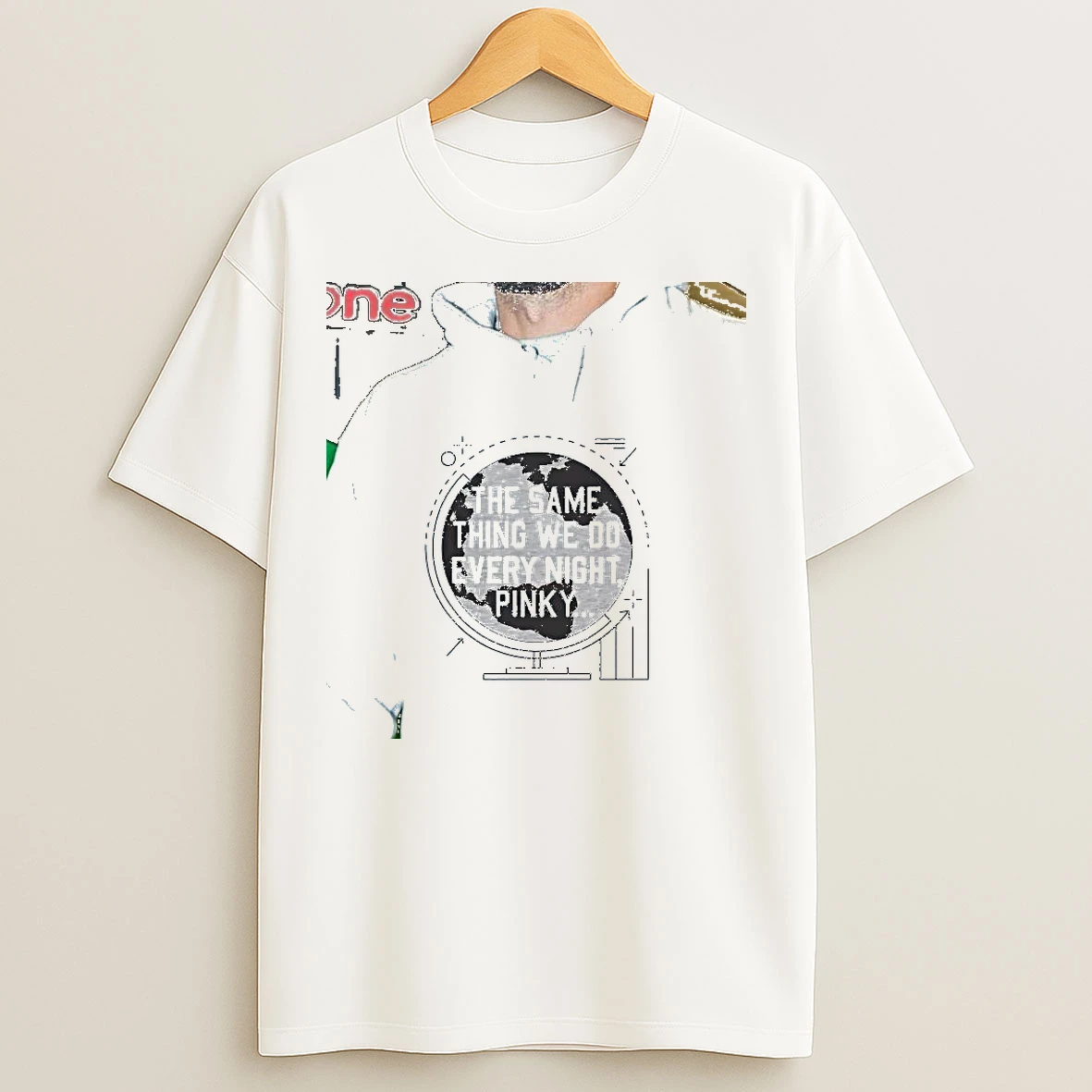 Classic The Same Thing We Do Every Night Pinky T Shirts