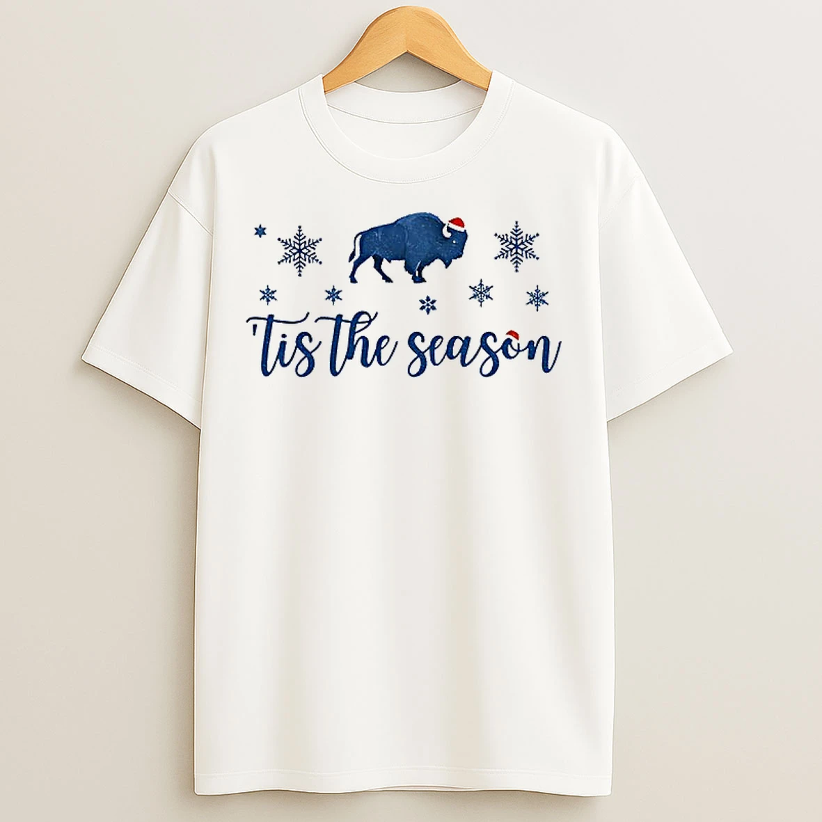 Classic Tis The Season Buffalo Bills Nfl Merry Christmas 2025 T Shirts