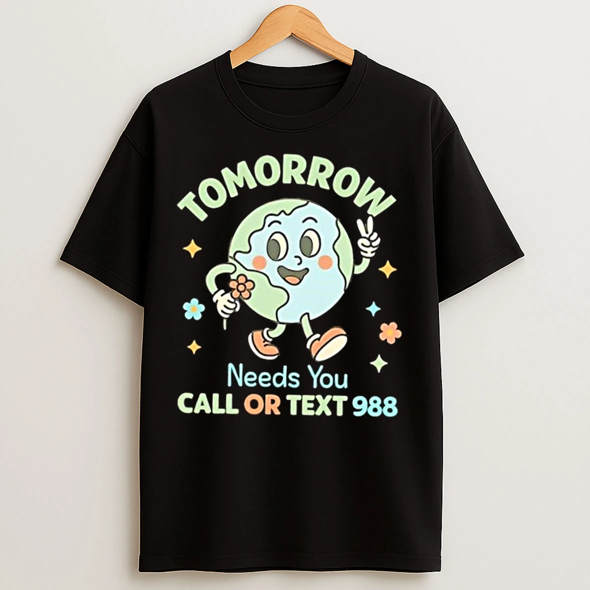 Classic Tomorrow Needs You Call Or Text 988 T Shirts
