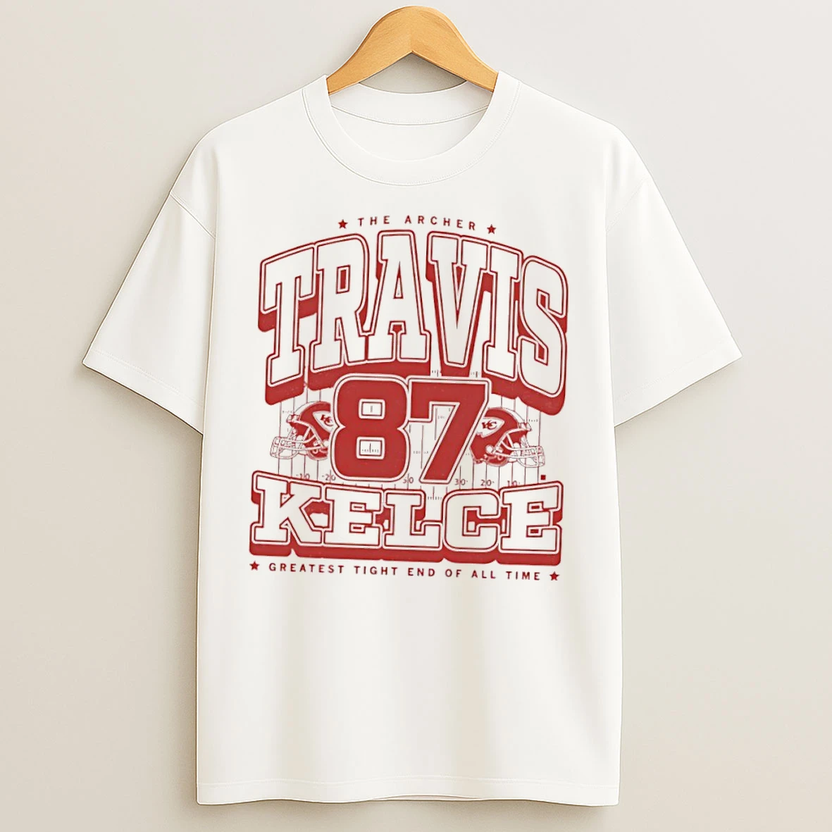 Classic Travis Kelce 87 Kansas City Chiefs Max Collegiate T Shirts