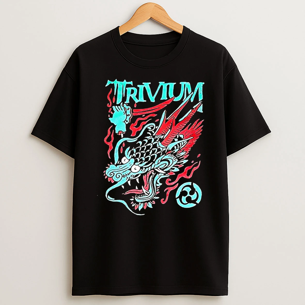 Classic Trivium Screaming Dragon T Shirts