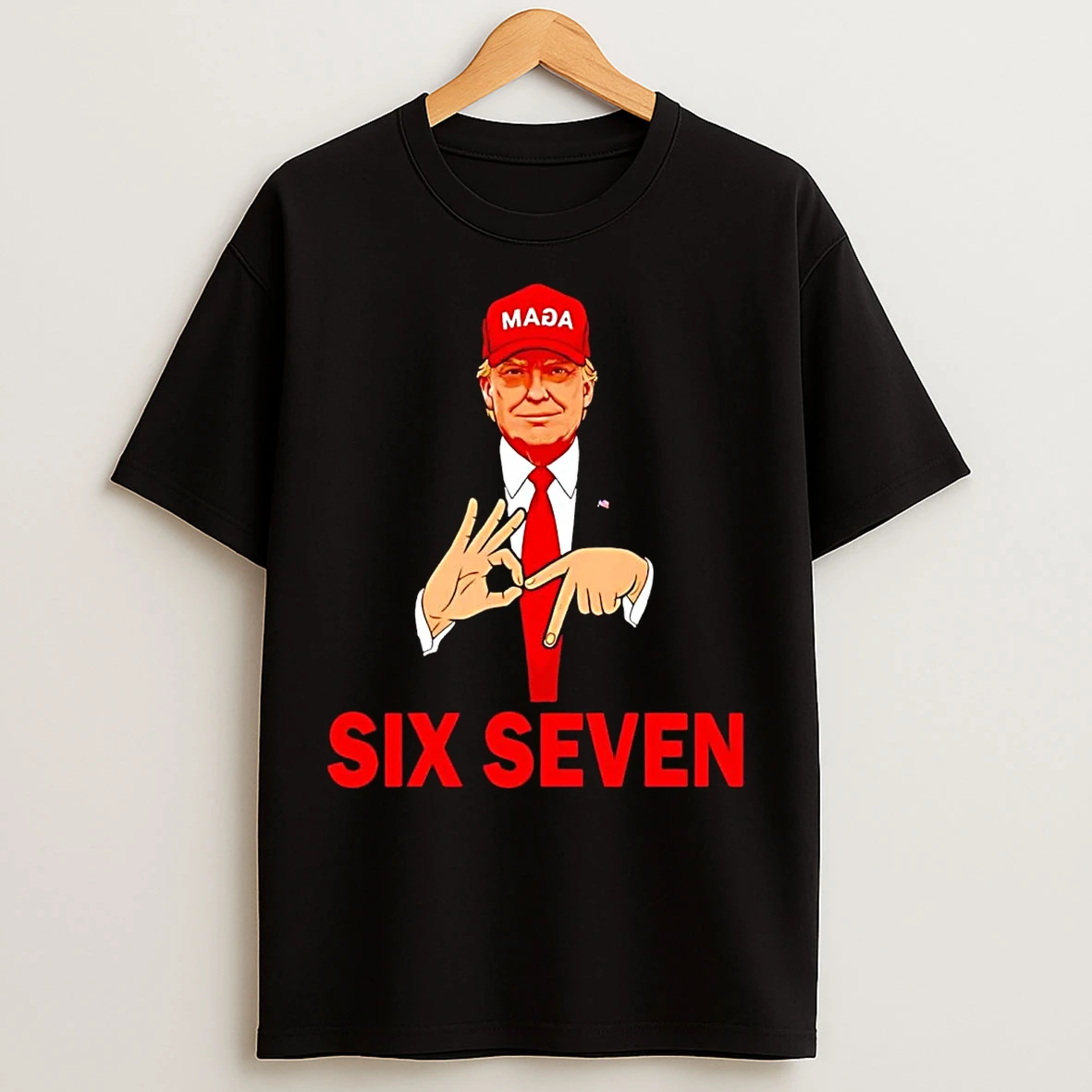 Classic Trump 6 7 Meme Six Seven T Shirts