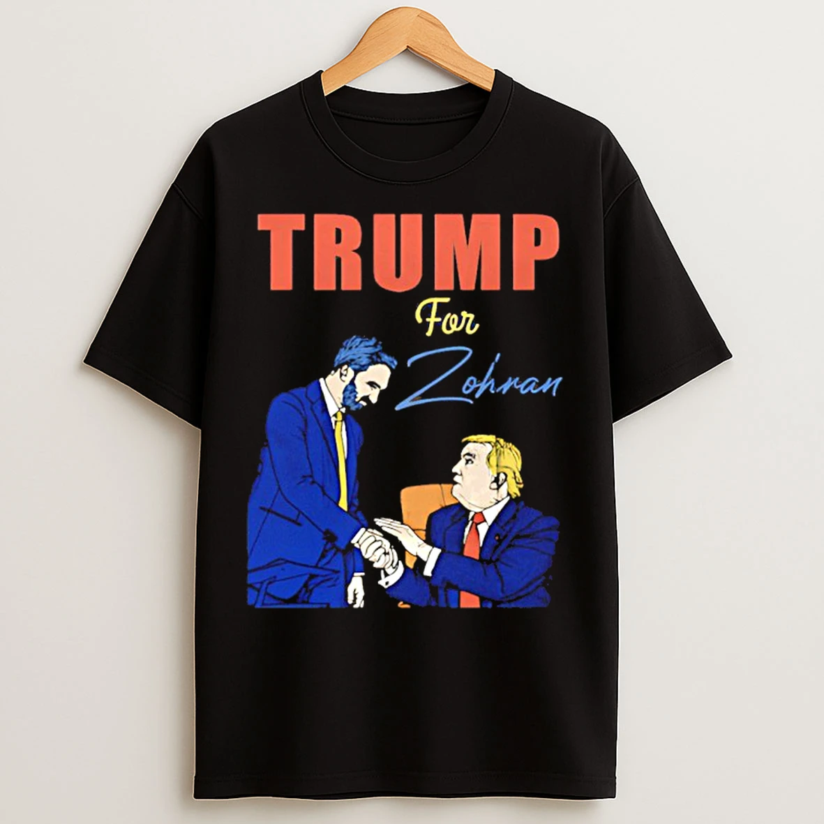 Classic Trump For Zohran Vintage T Shirts