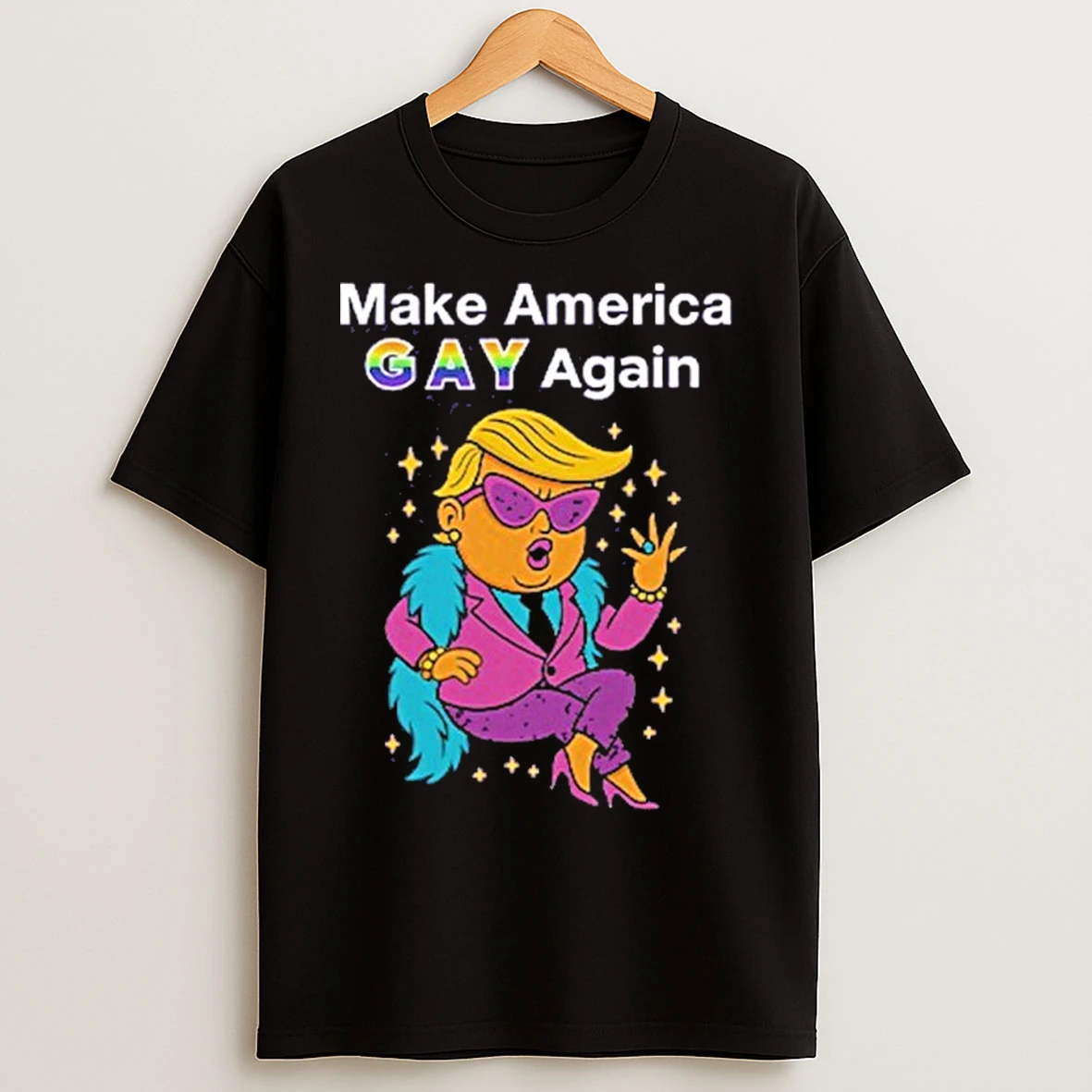 Classic Trump Make America Gay Again T Shirts