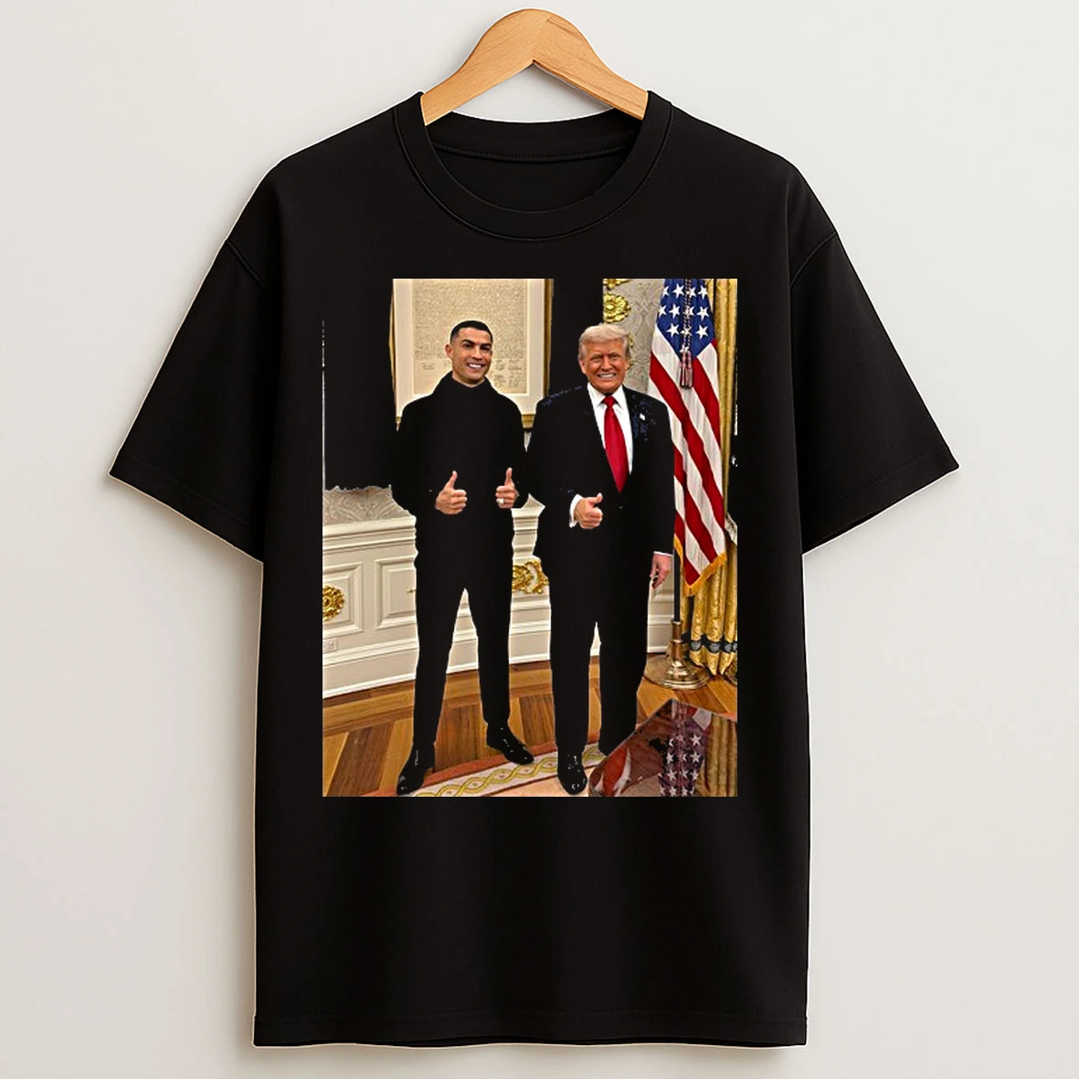Classic Trump Vs Cristiano Ronaldo At The White House T Shirts