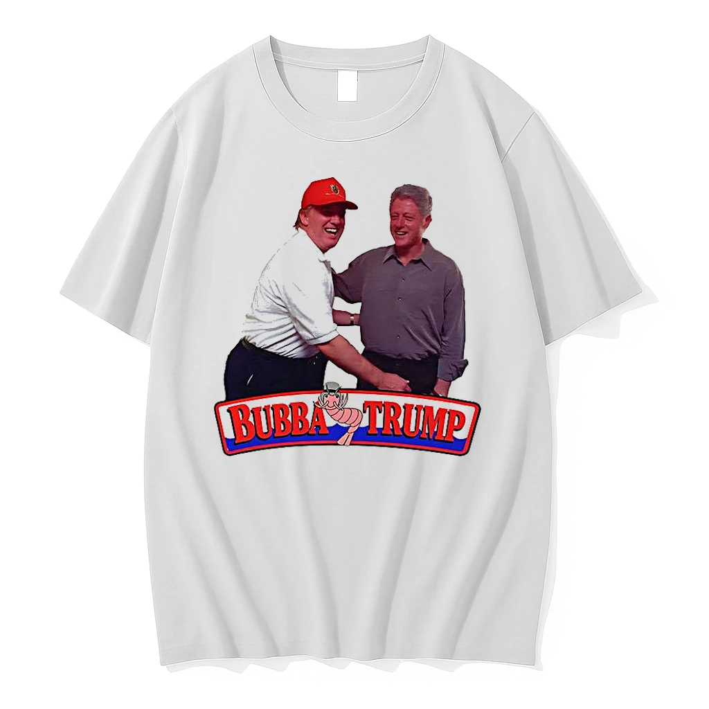 Classic Trump And Clinton Bubba Trump Meme Sarcastic T Shirts