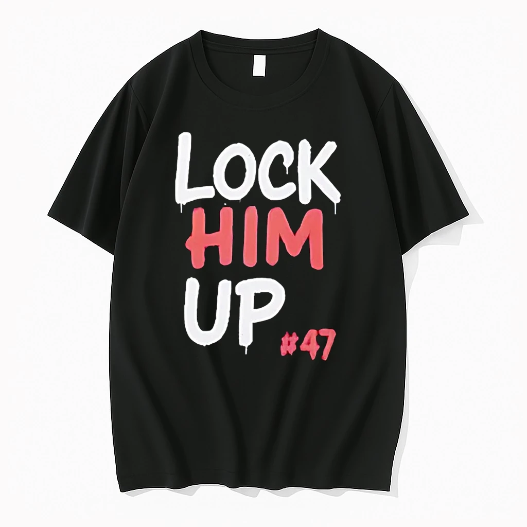 Classic Trump For Prison Lock Him Up 47 T Shirts