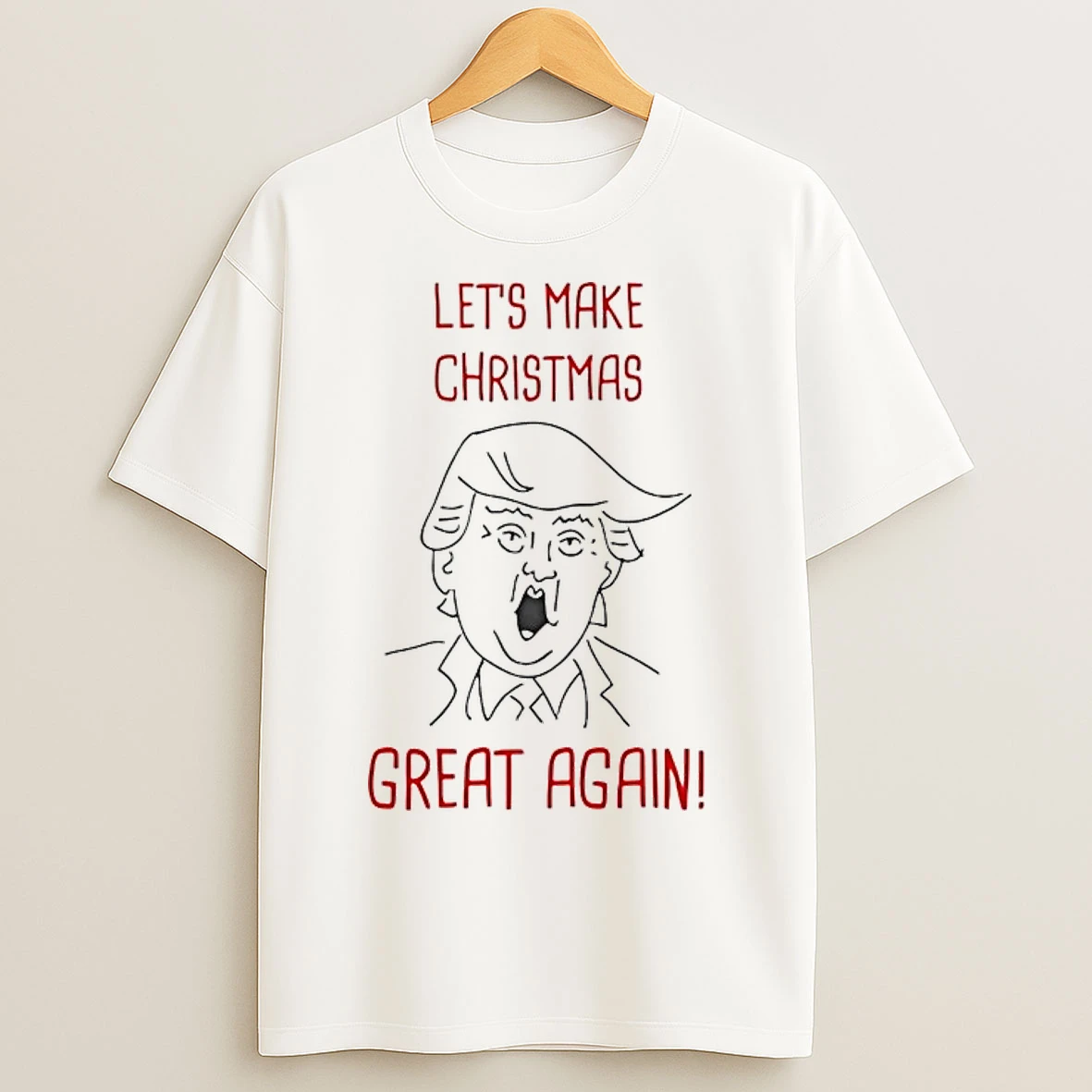 Classic Trump Lets Make Christmas Great Again T Shirts