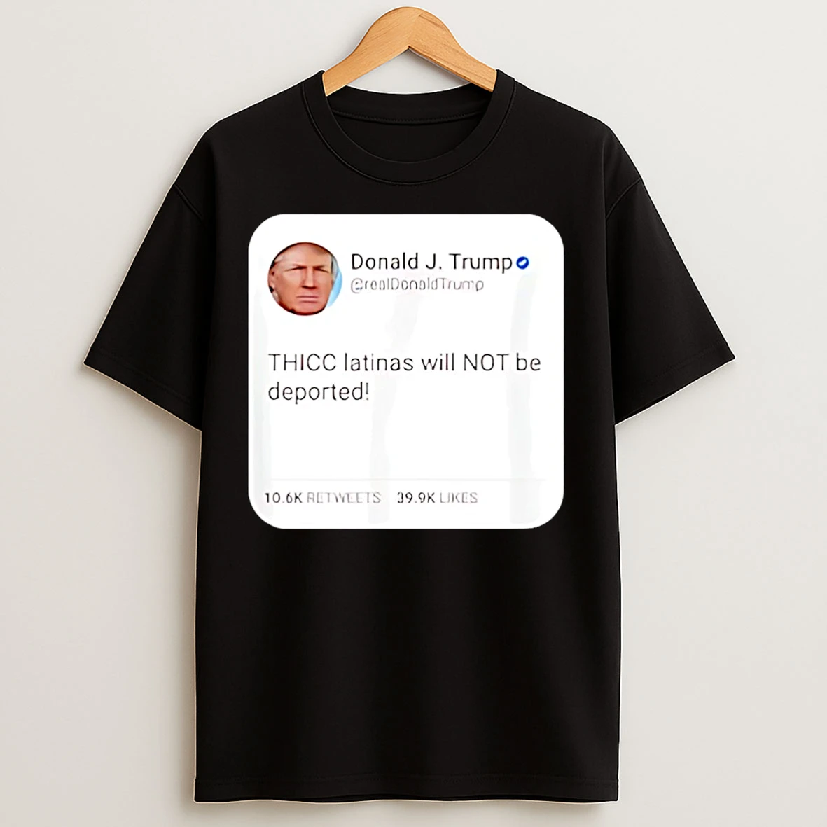 Classic Trump On X Thicc Latinas Will Not Be Deported Christmas T Shirts