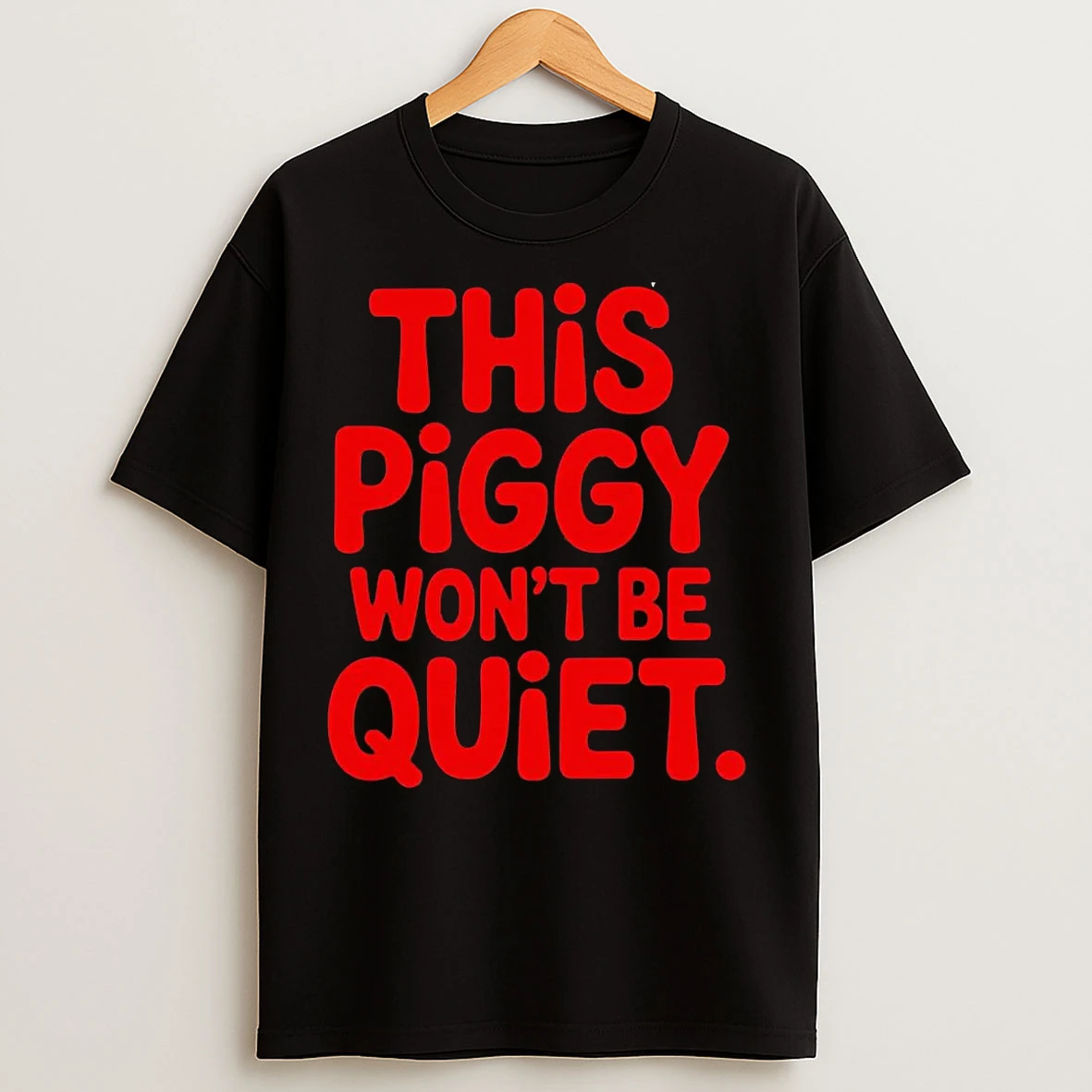 Classic Trump This Piggy Wont Be Quiet T Shirts