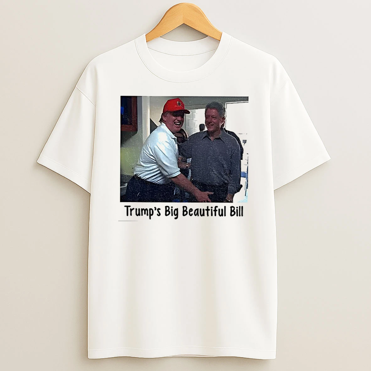 Classic Trumps Big Beautiful Bill Blowing Bubba T Shirts