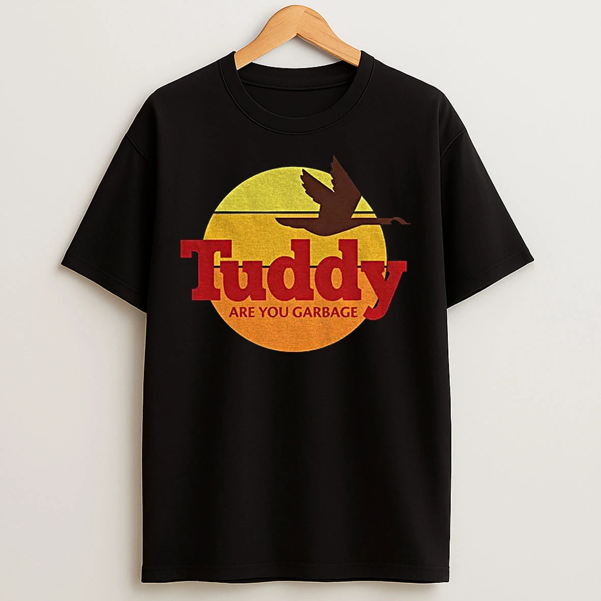 Classic Tuddy Are You Garbage Logo Vintage T Shirts