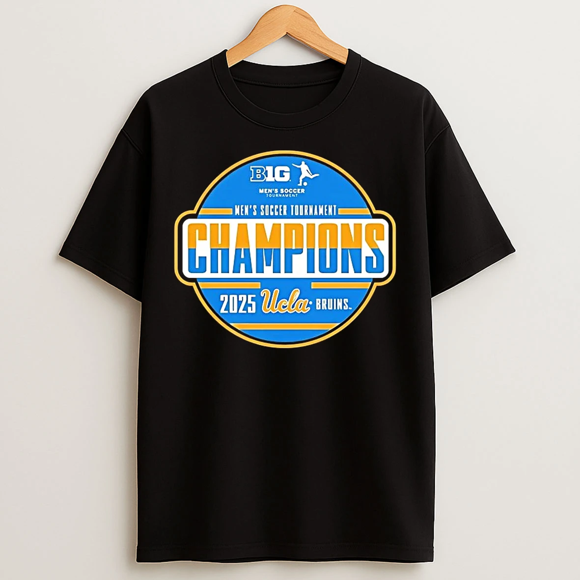 Classic Ucla Bruins 2025 Mens Soccer Tournament Champions T Shirts
